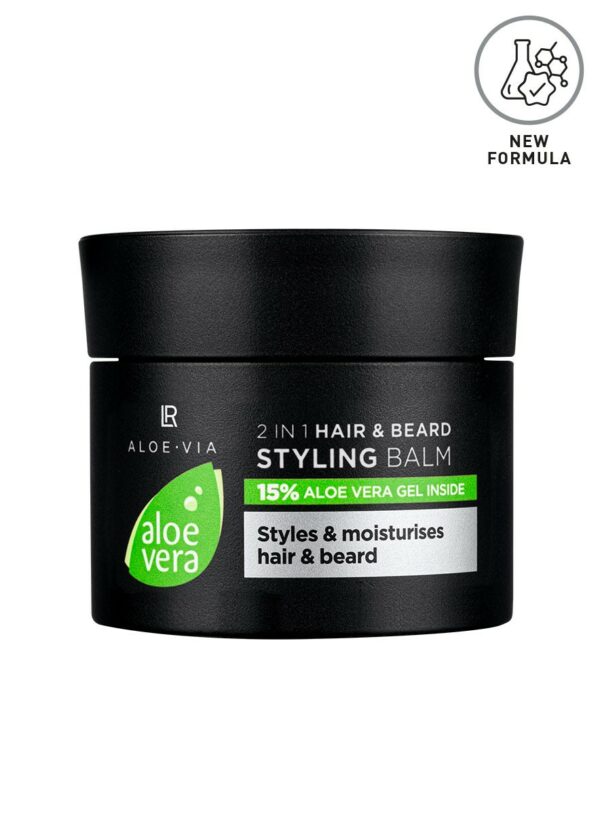 Бальзам для укладання волосся та бороди Aloe Vera Mens Essentials 2in1